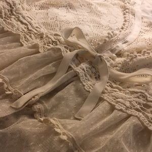 Sheer Lace/Embroidered Vest/Tank